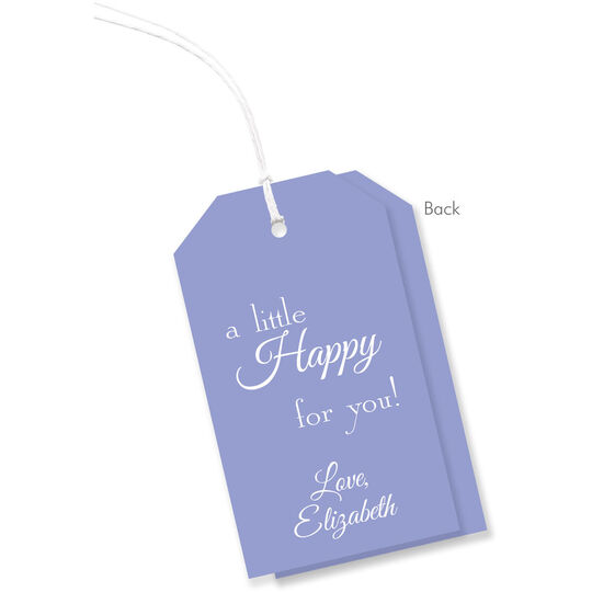 Periwinkle Vertical Gift Tags
